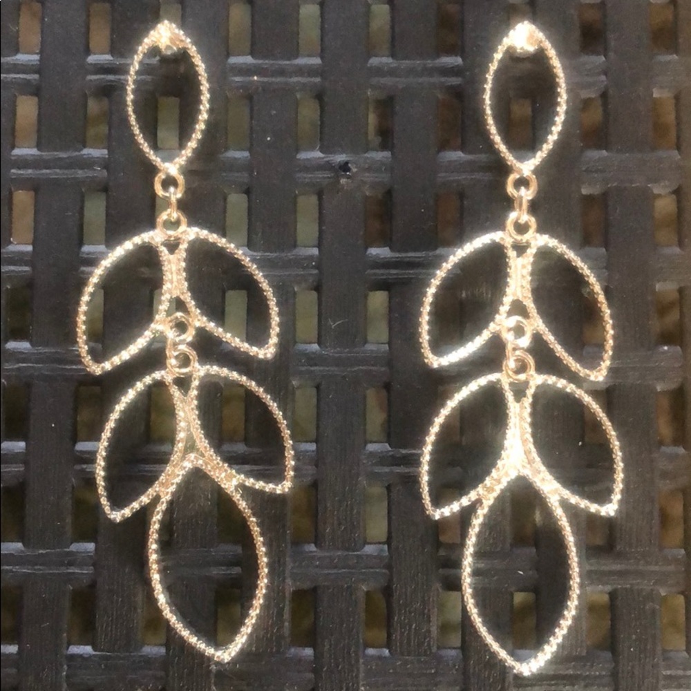 Leaf Dangle Earrings